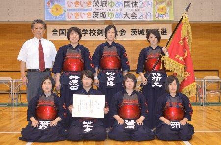 優勝　守谷高校