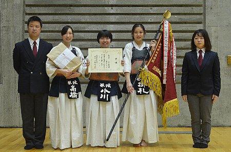 女子２部　優勝　水戸葵陵高校
