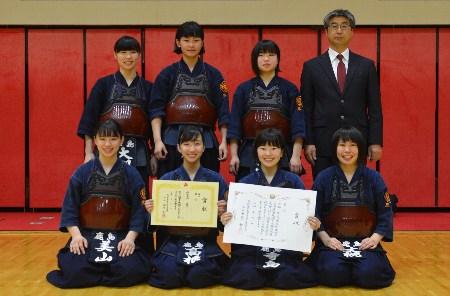 準優勝　鹿島高校