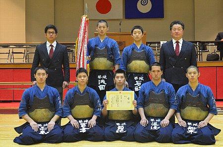 優勝　水戸葵陵高校