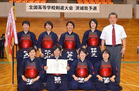 優勝　守谷高校